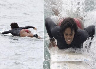 Look at 15 Serena Williams’ private photos that’s dazzled everyone… Serena Williams Shreds Tennis Star Surfing
