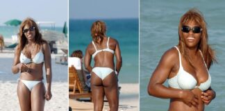 14 private photos: Look at Serena Williams intimately spends day with an unidentified man Serena Williams goes topless promotes body at the beach