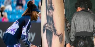 Look at Serena Williams’ 4 Private Tattoos On Sensitive Part Of Her Body Serena Williams styled tattoo