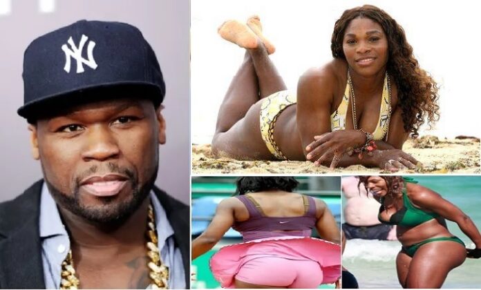 50 Cent and immaculate Serena Williams