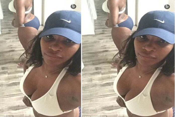 AAAAAA Serena Williams shows off her toned