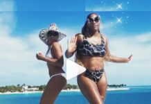 WATCH Serena Williams dazzles in a gold mini dress twerking crazily – and her boots are unreal Serena Williams and Venus Williams enjoy time on yacht