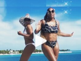 WATCH Serena Williams dazzles in a gold mini dress twerking crazily – and her boots are unreal Serena Williams and Venus Williams enjoy time on yacht
